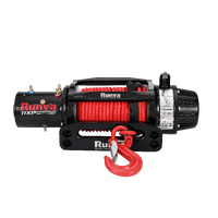 Runva 11XP PREMIUM RED 12V WITH Synthetic Rope (INCLUDES HANDHELD)