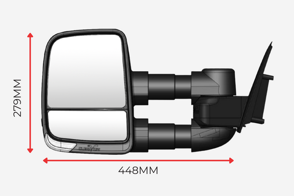 Clearview® Next Gen Towing Mirrors 200 series 2015-21