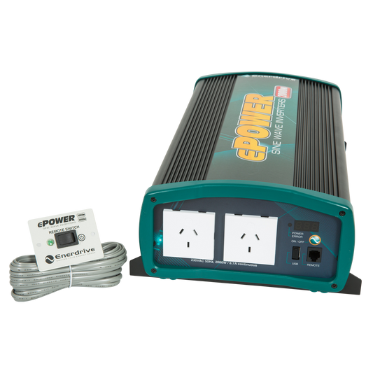 Enerdrive ePOWER 2000W True Sine Wave Inverter