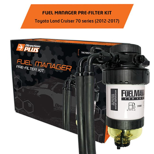 Fuel Manager Direction Plus FM640DPK Pre-filter Kit Land Cruiser 70 Series 2012-2017